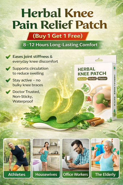 Herbal Knee Pain Relief Patch(Pack of 10, 20, 30)