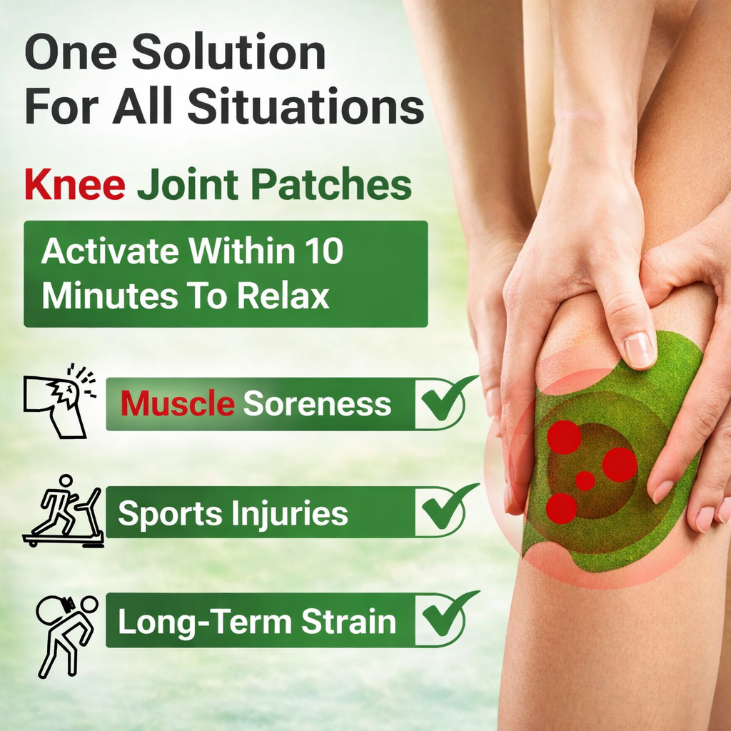 Herbal Knee Pain Relief Patch(Pack of 10, 20, 30)